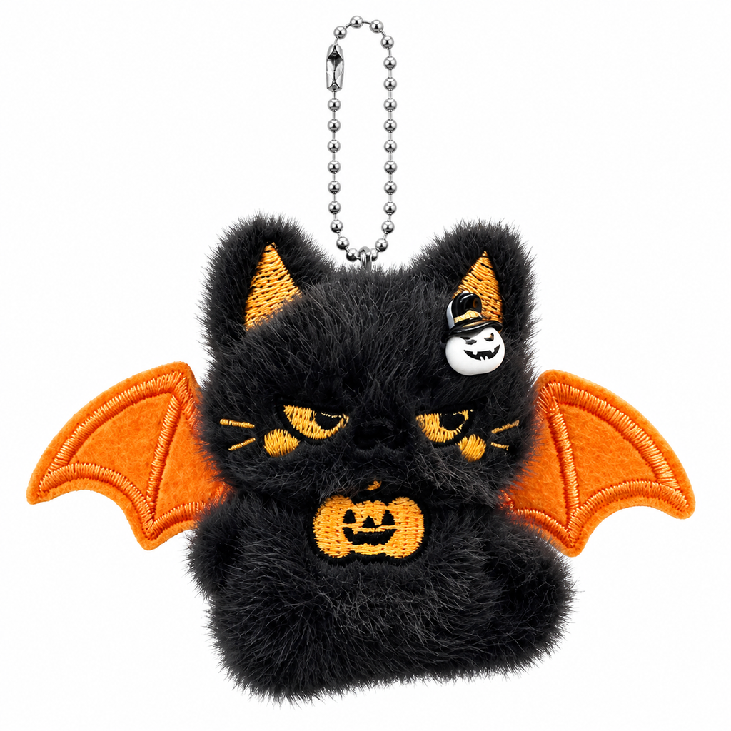 Halloween Plush Keychain Charms