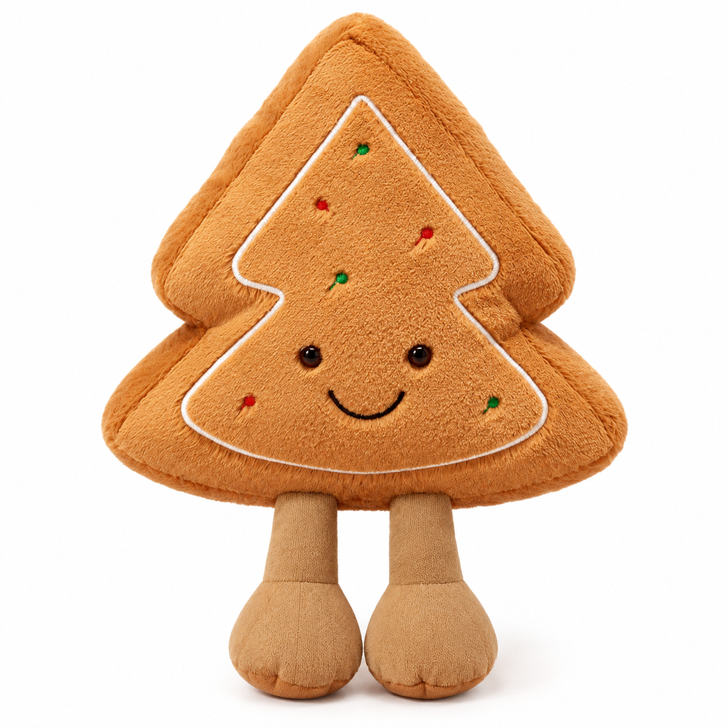 Gingerbread-Themed Plush Cushion Collection