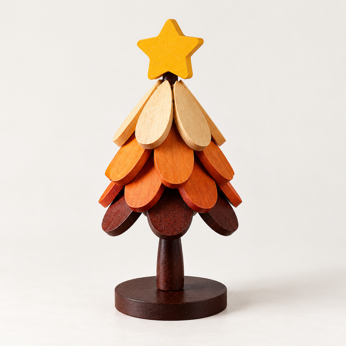Christmas Tree Trivet Set with Display Stand