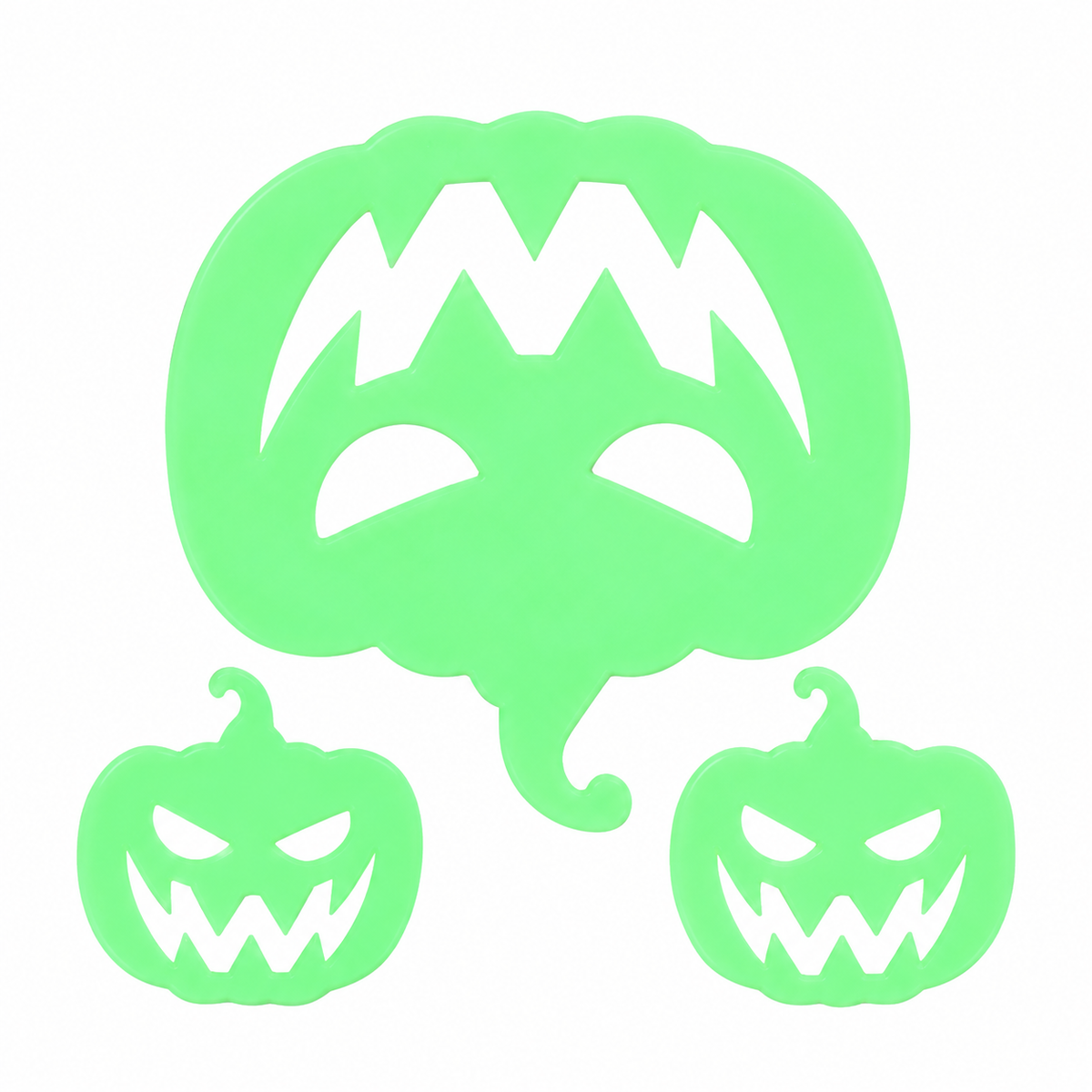 Glow-in-the-Dark Halloween Wall and Window Stickers