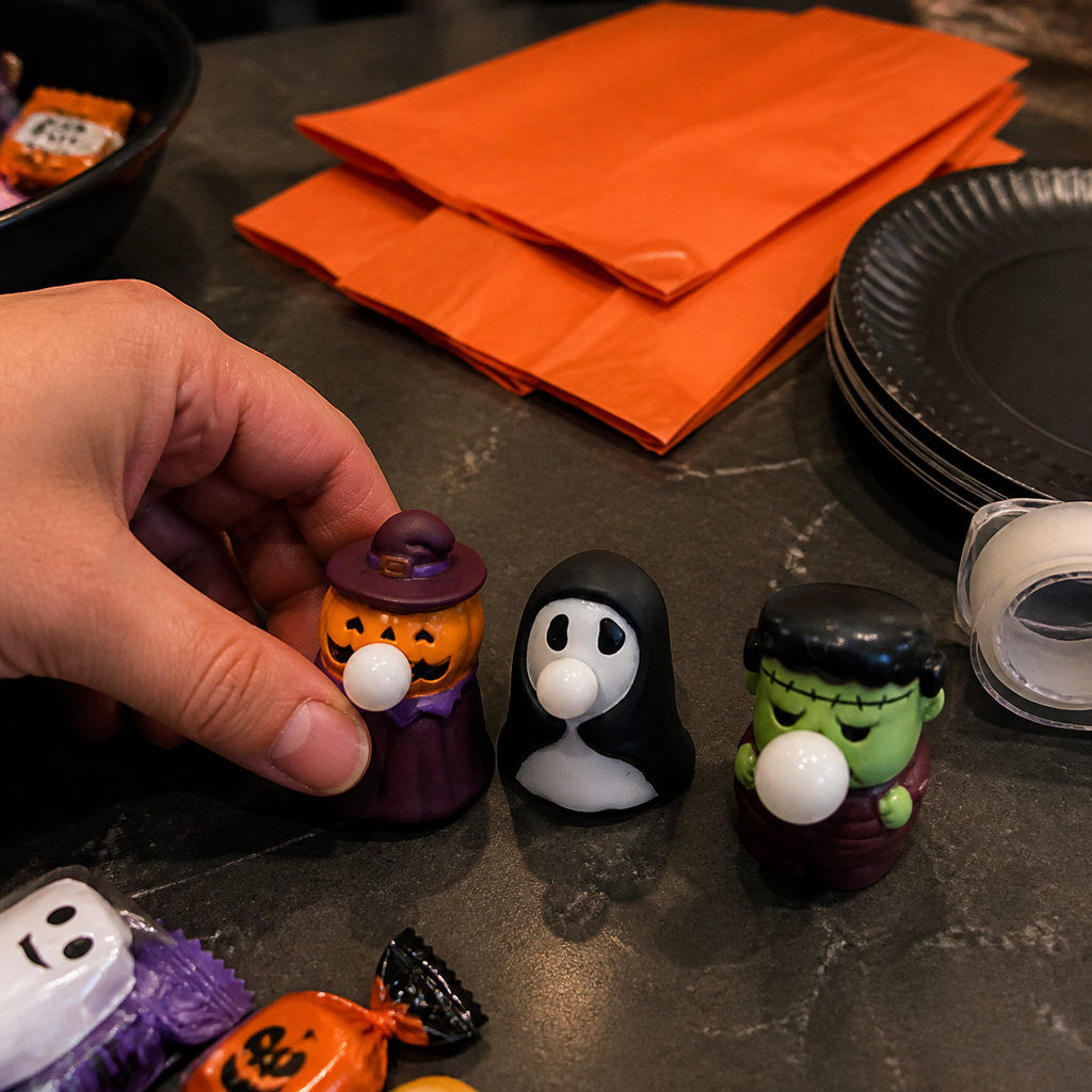 Halloween Bubble-Blowing Squeeze Toy